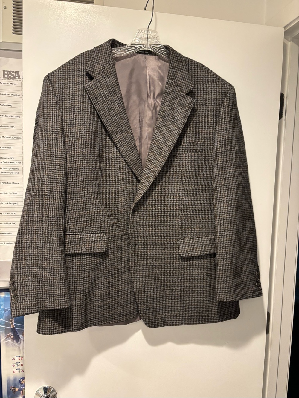 RALPH LAUREN, MEN’S Woolmark Suit Blazer, Size 46S